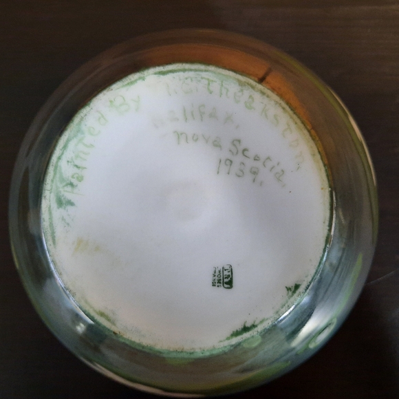 Vintage Limoges France T&V Tressemann & Vogt Handpainted Signed Planter - Picture 15 of 16